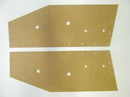 2 x Door cards for Jaguar E-type S1 Coupé (1961–68)
