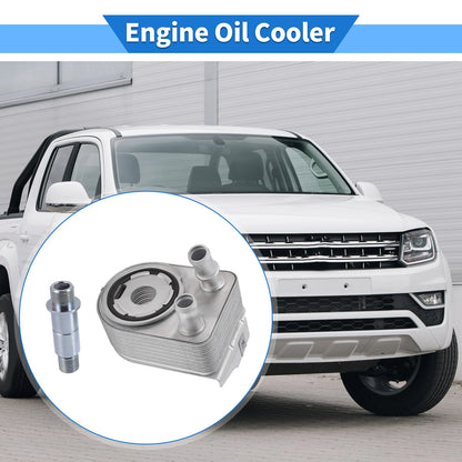 Engine Oil Cooler with Seals & Bolt for Jeep Renegade Cherokee (2015-2023)