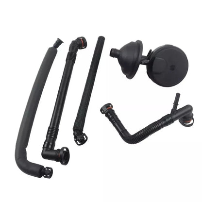 5 x PCV Crankcase Vent Valve & Breather Hose for BMW E46 325i 330i (2000-2006)