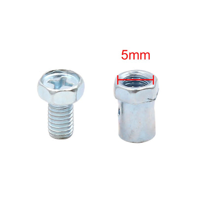 Thread / 30 x Brake Cable Wire Solderless Nipple Screws for Motorcycle Scooter