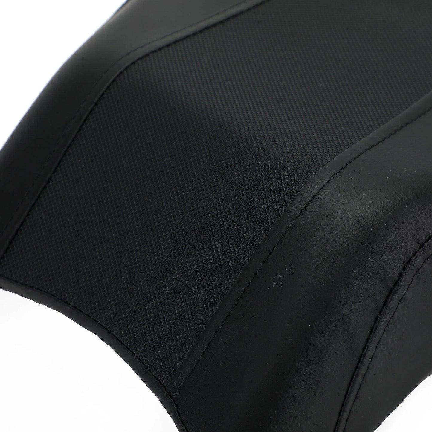 Pillion Seat Rear Bench Black for Harley FLSTF Fat Boy (2008-2014)