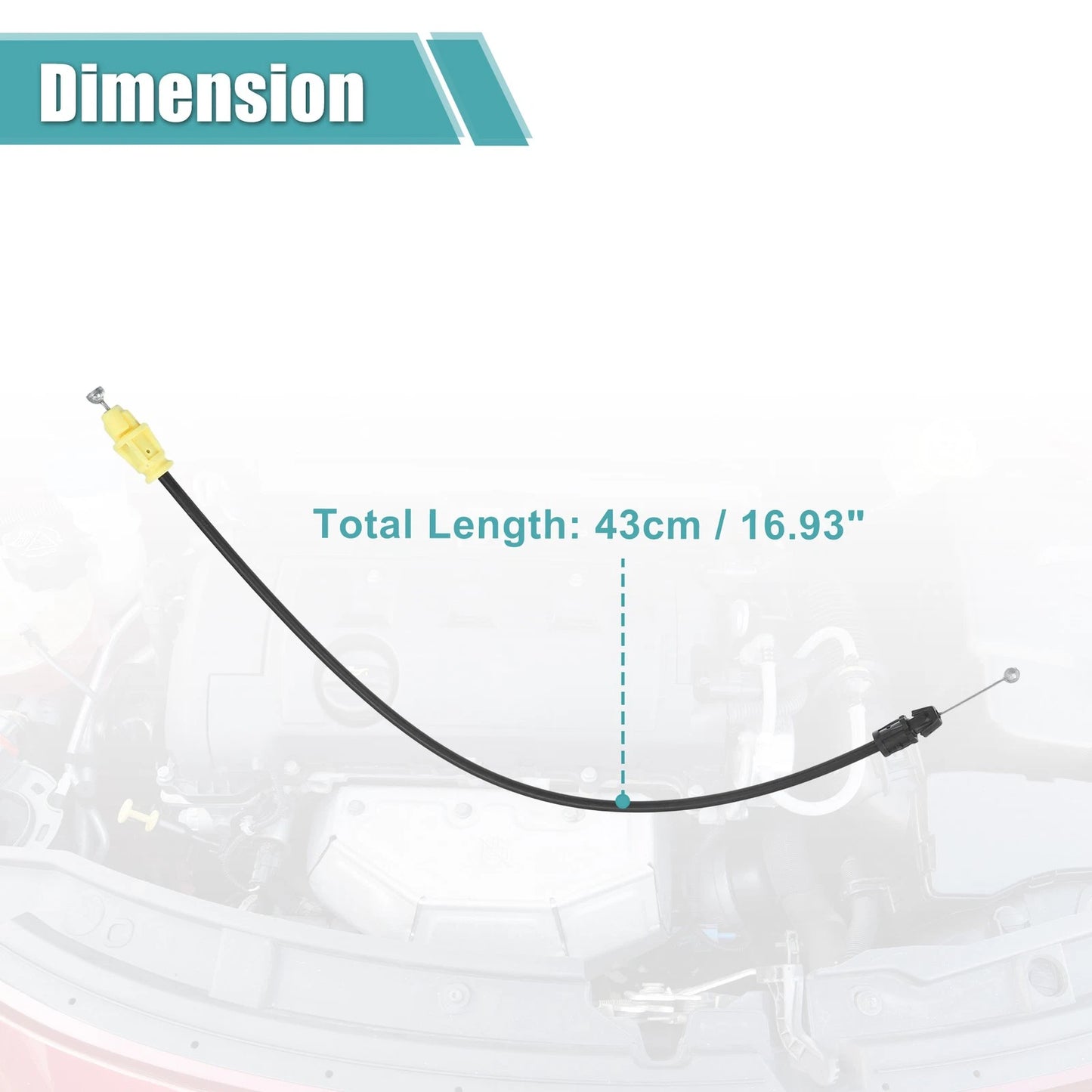 Front Side Door Locking Cable for Chevrolet Silverado 2500 HD