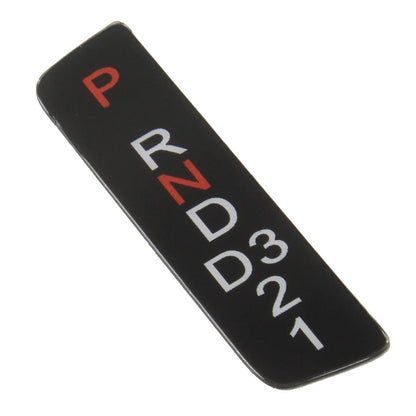 Black Gear Indicator Display Sticker Bezel for Honda Accord (2008-2013)