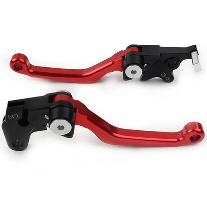 CNC Red Pivot Clutch Brake Levers for Suzuki DRZ400S/SM/E (2000-2022)