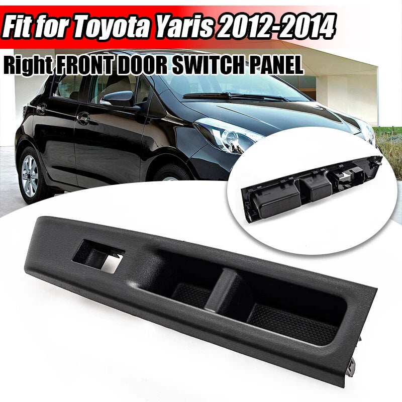 Right Side Door Window Switch Bezel Trim for Toyota Yaris (2012-2014)