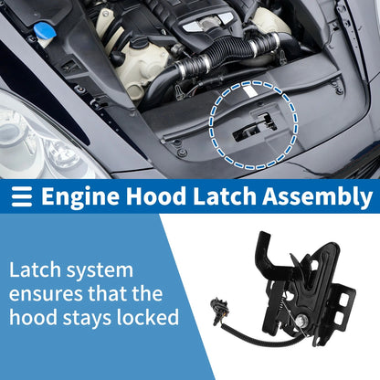 Hood Latch Assembly for Chevrolet Malibu (2008 - 2012)