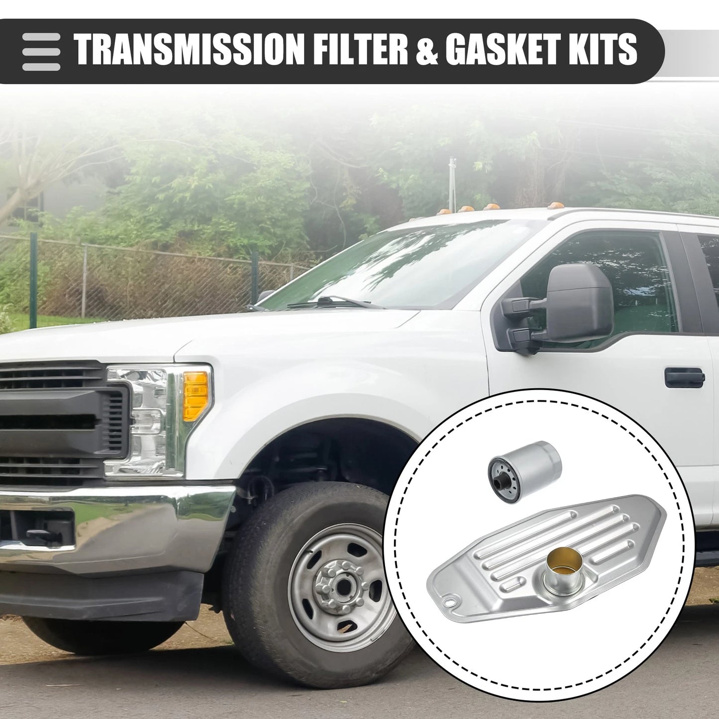 4WD Transmission Filter Kit for Chrysler Jeep Dodge 68RFE