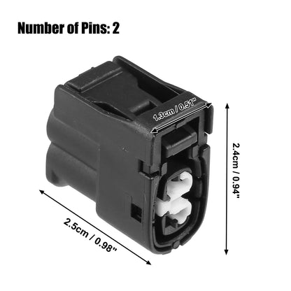 2 x Ignition Coil Connector Adapter Plug Kit for Toyota (No Year Specified)