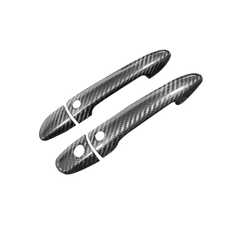 Dry Carbon Fiber Exterior Door Handle Cover Trim for Mazda MX-5 Miata 2018-2024