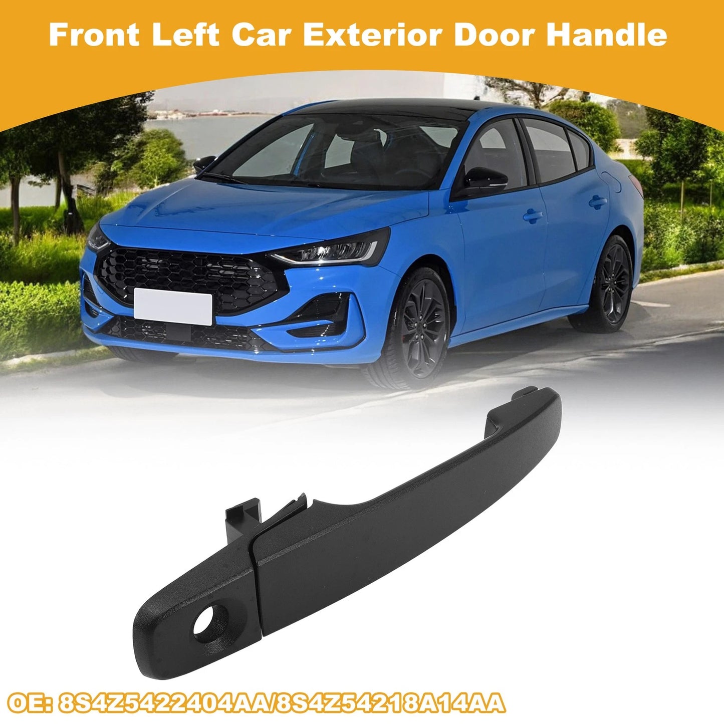 Front Left Exterior Door Handle for Ford Focus (2008-2011)
