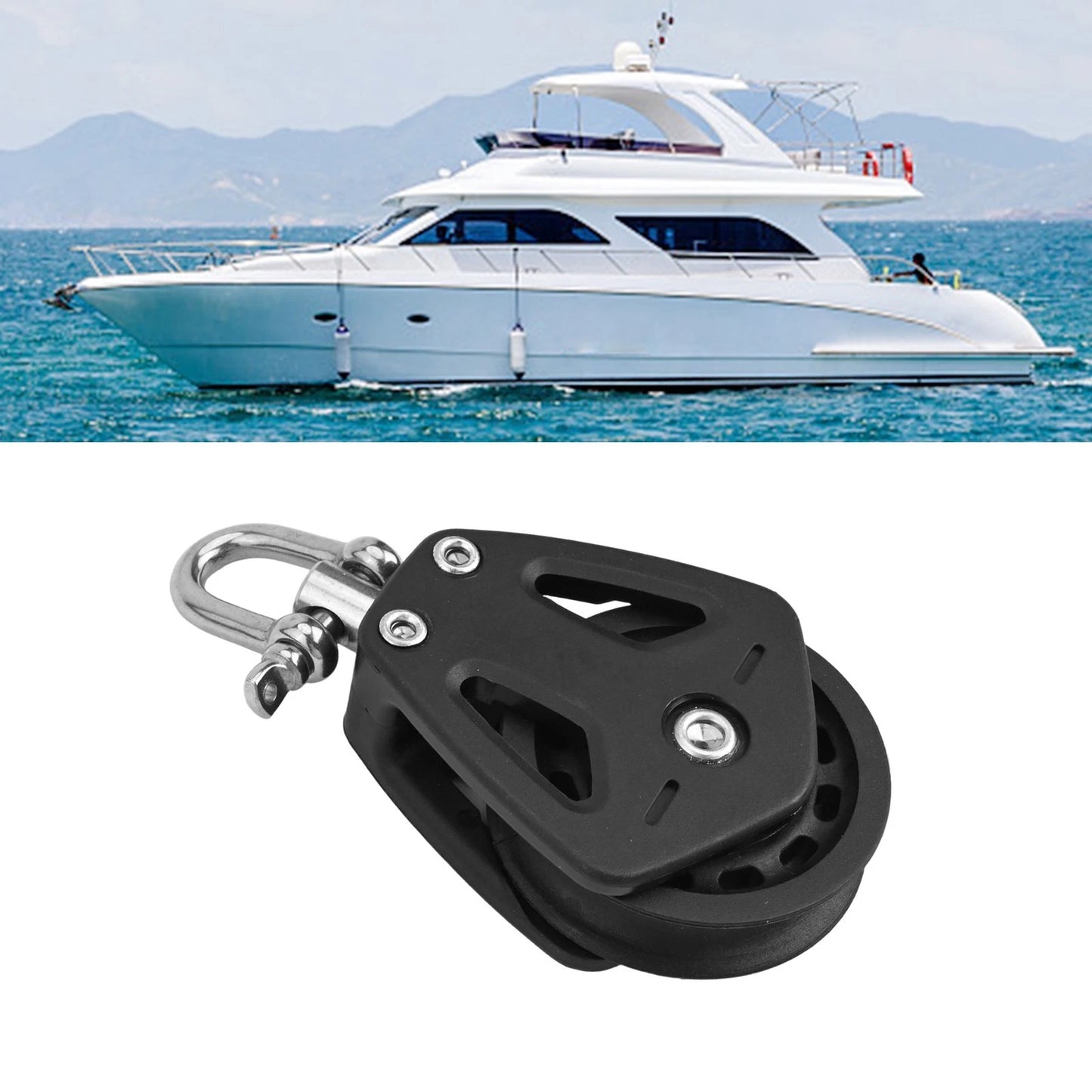 Pulley Block / Single / Single Pulley Block with Smooth Bearing for Marine