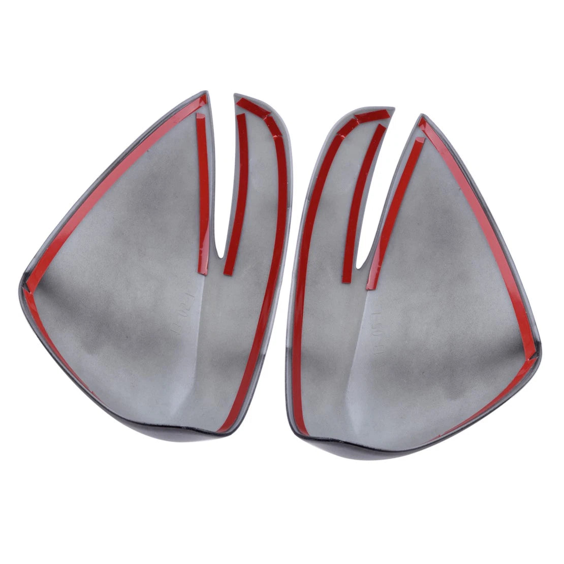 Carbon Fiber Style Mirror Cap Covers L+R for Mazda CX-5, CX-4, CX-3 (2012-2023)
