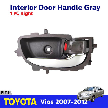Interior Door Handle Inside Gray RH Fits Toyota Vios Yaris 4D Sedan 2007-12 D06