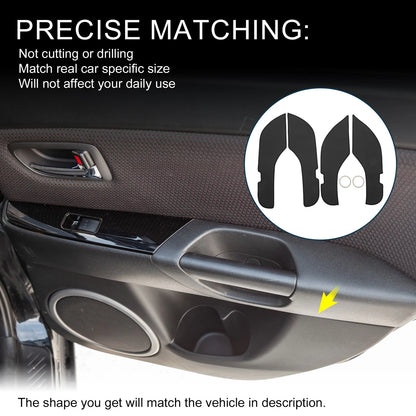 Car Door Leather Anti Kick Pad Sticker for Mercedes-Benz E Class (2021)