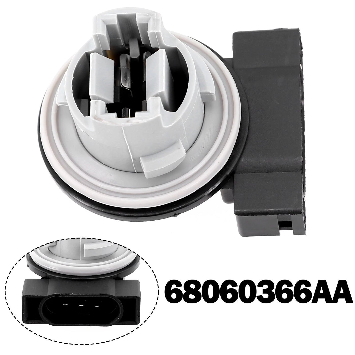 Heat Sink Turn Side Lamp Socket for Dodge Jeep Chrysler