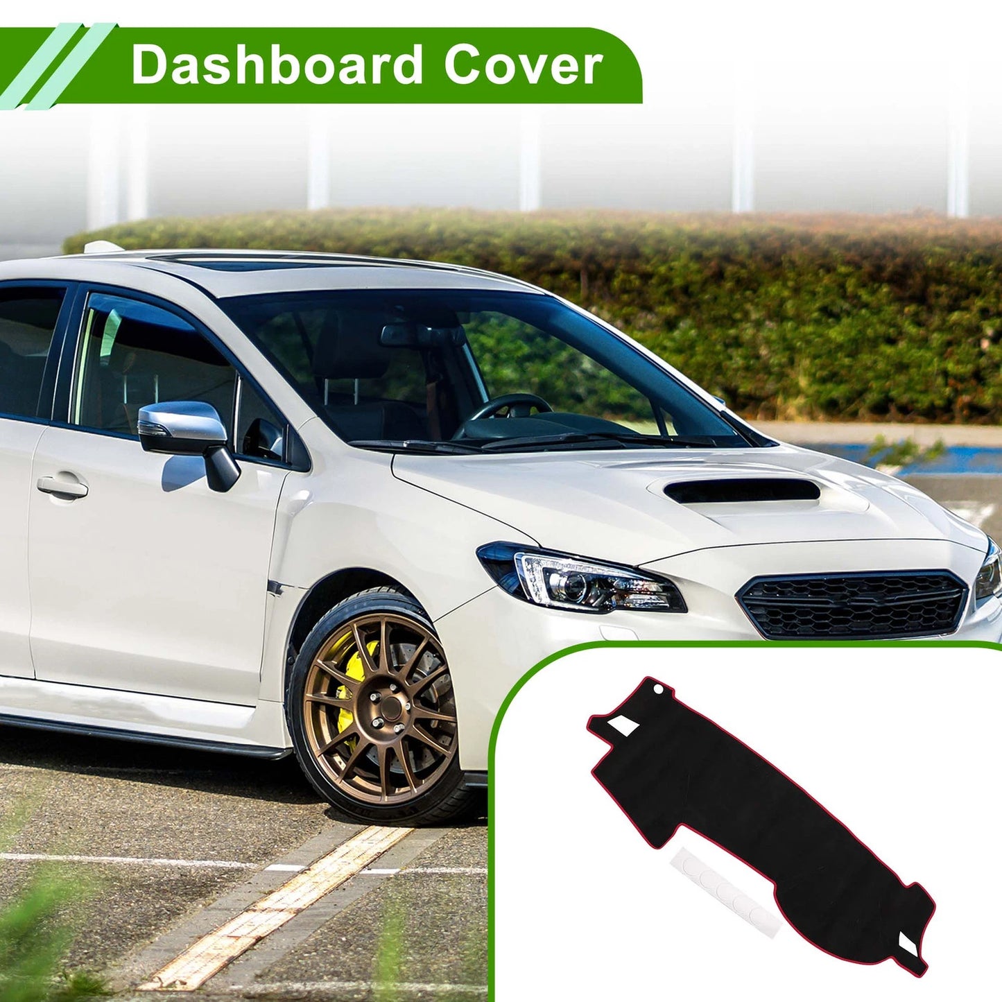 Dashboard Cover Mat for Subaru Outback Sun Protector (2010-2023)