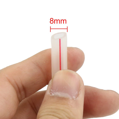 White Silicone Oil Fuel Line Pipe Hose Tube Roll for Motorcycle
