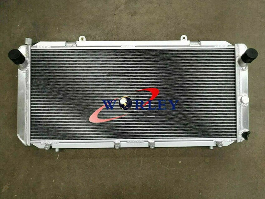 Aluminum Radiator + RED Hose for Toyota MR2 SW20 3SGTE (1990-1997)