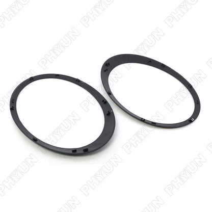 Gloss Black Headlamp Trim Rings for Mini Cooper R55 R56 (2007-2015)
