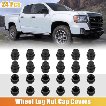 24pcs Wheel Lug Nut Caps Covers for GMC Sierra 1500 2500