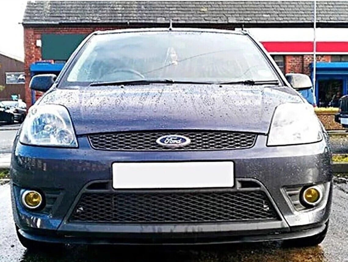 Front Bumper Splitter 3 Pcs for Ford Fiesta Mk6 (2008-2017)