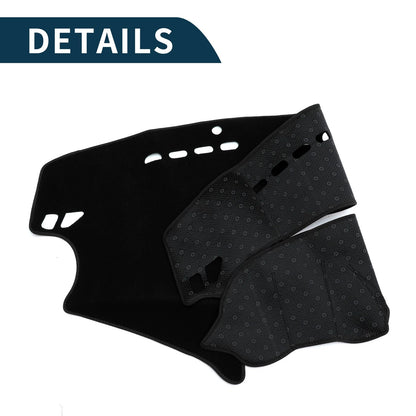 Dashboard Cover Mat for Mazda 3 Axela (2009-2013) Sun Protector Black