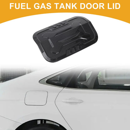 Fuel Tank Door Cap for Toyota Prado 2024-2025 Carbon Fiber Adhesive Type