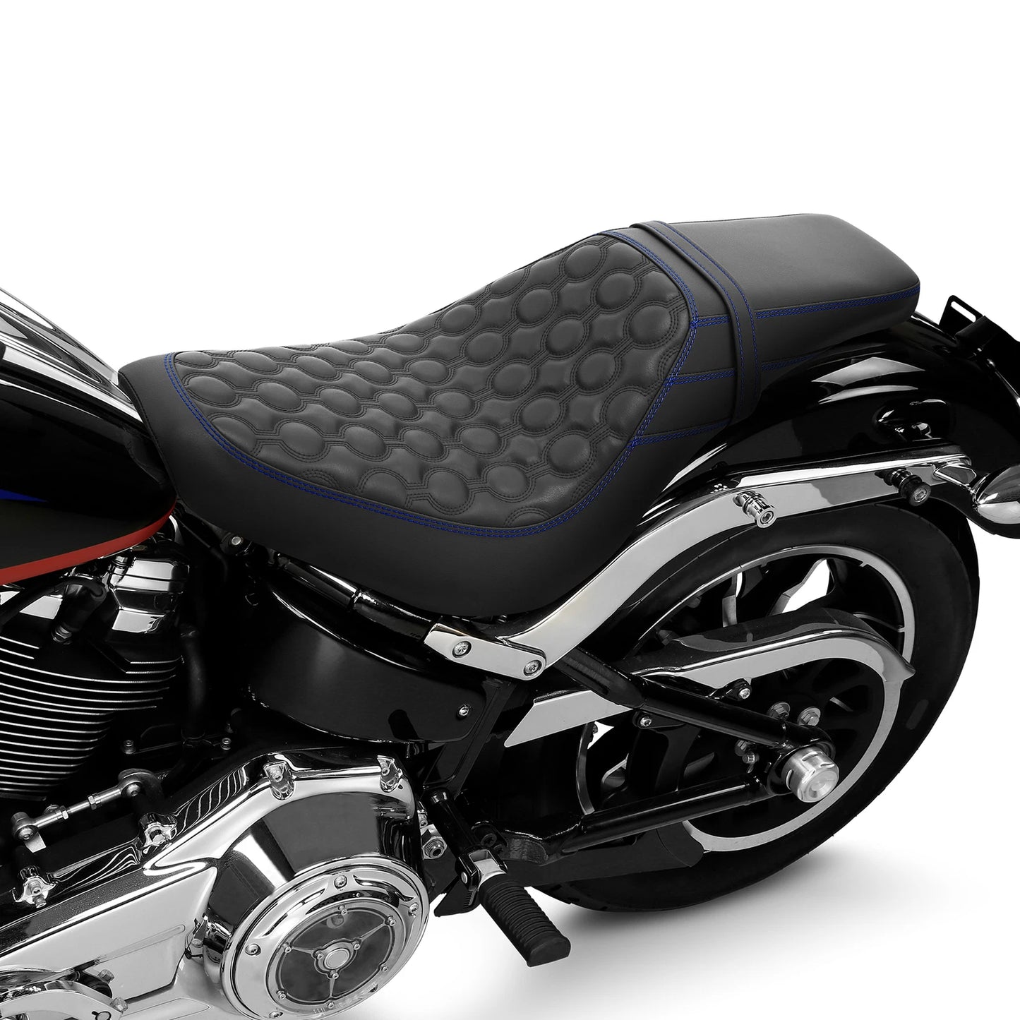 Driver Passenger Seat for Harley Softail Heritage Classic Slim FLHCS (18-25)