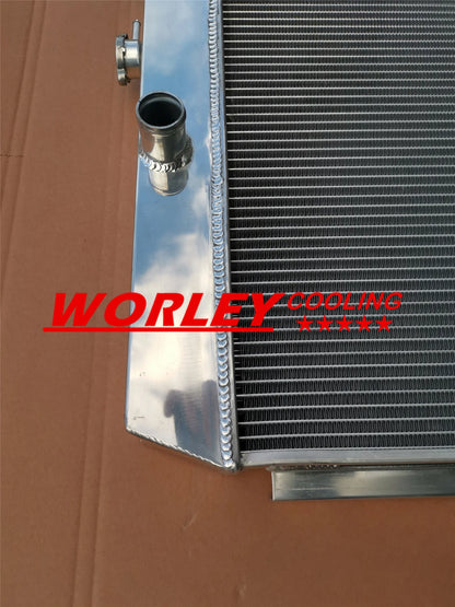 3-Row Aluminum Radiator for Chevy One-Fifty Series 4.6L V8 (1957)
