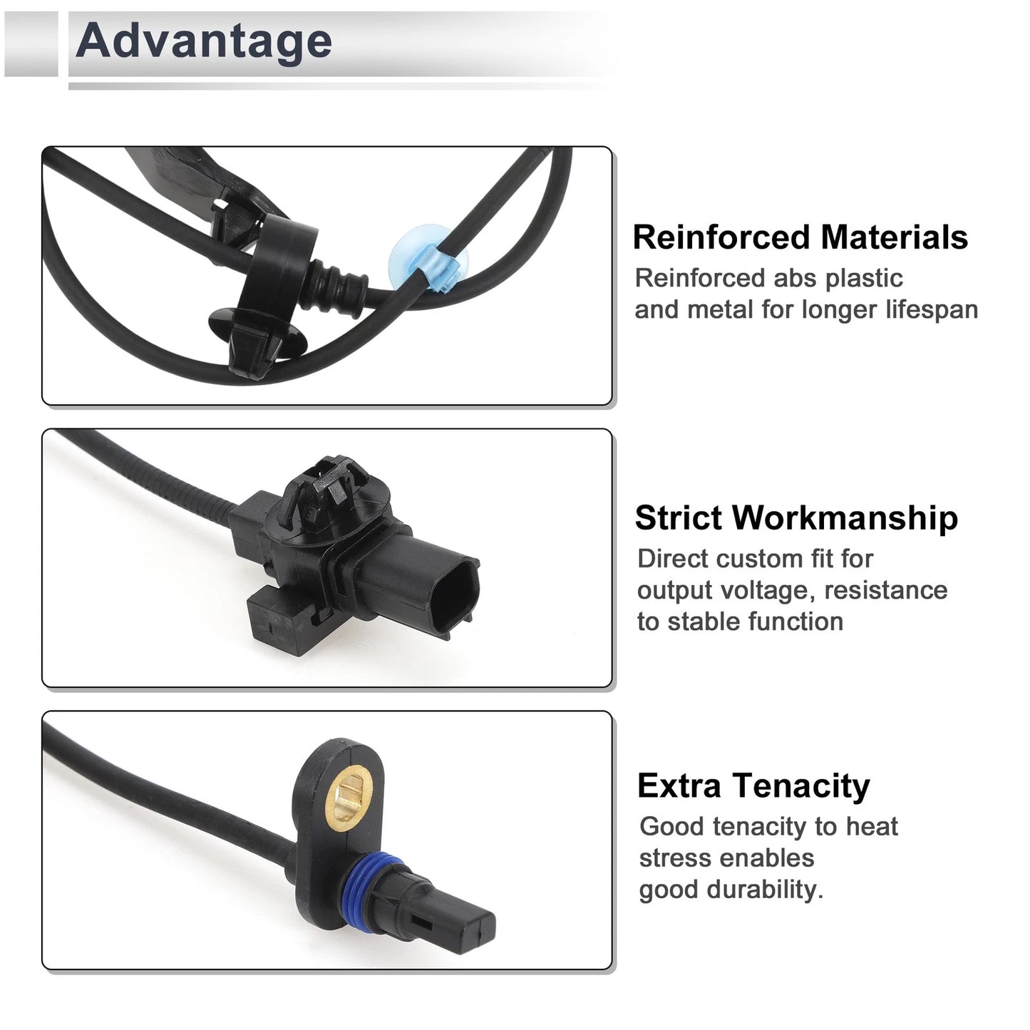 ABS Wheel Speed Sensor for Honda Civic (2009-2011) Rear Right