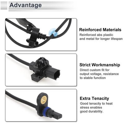 ABS Wheel Speed Sensor for Honda Civic (2009-2011) Rear Right