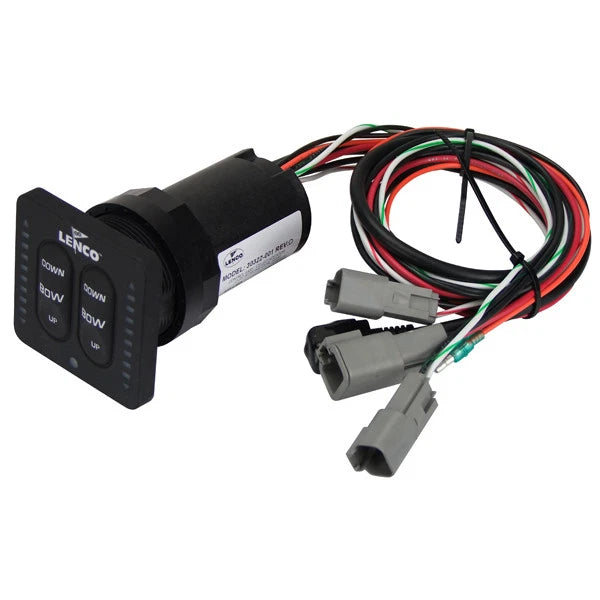 Lenco Trim Tab Switch Kit with LED Indicator for Various Models