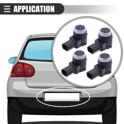 Rear Bumper Park Assist Object Sensor 4 x for Buick