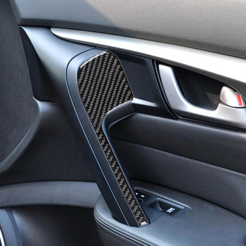 Carbon Fiber Interior Door Handle Trim for Acura TL (2009-2014)