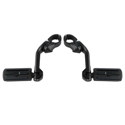 1-1/4" Matte Highway Footpegs for Harley Sportster XL
