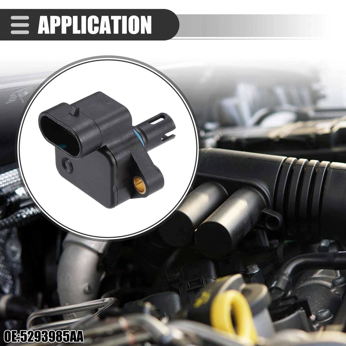 MAP Manifold Air Pressure Sensor for Chrysler 300M (1999-2001)