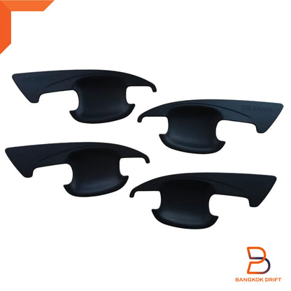 Matte Black Door Handle Cover Insert for Holden Colorado Ute (2012-2023)
