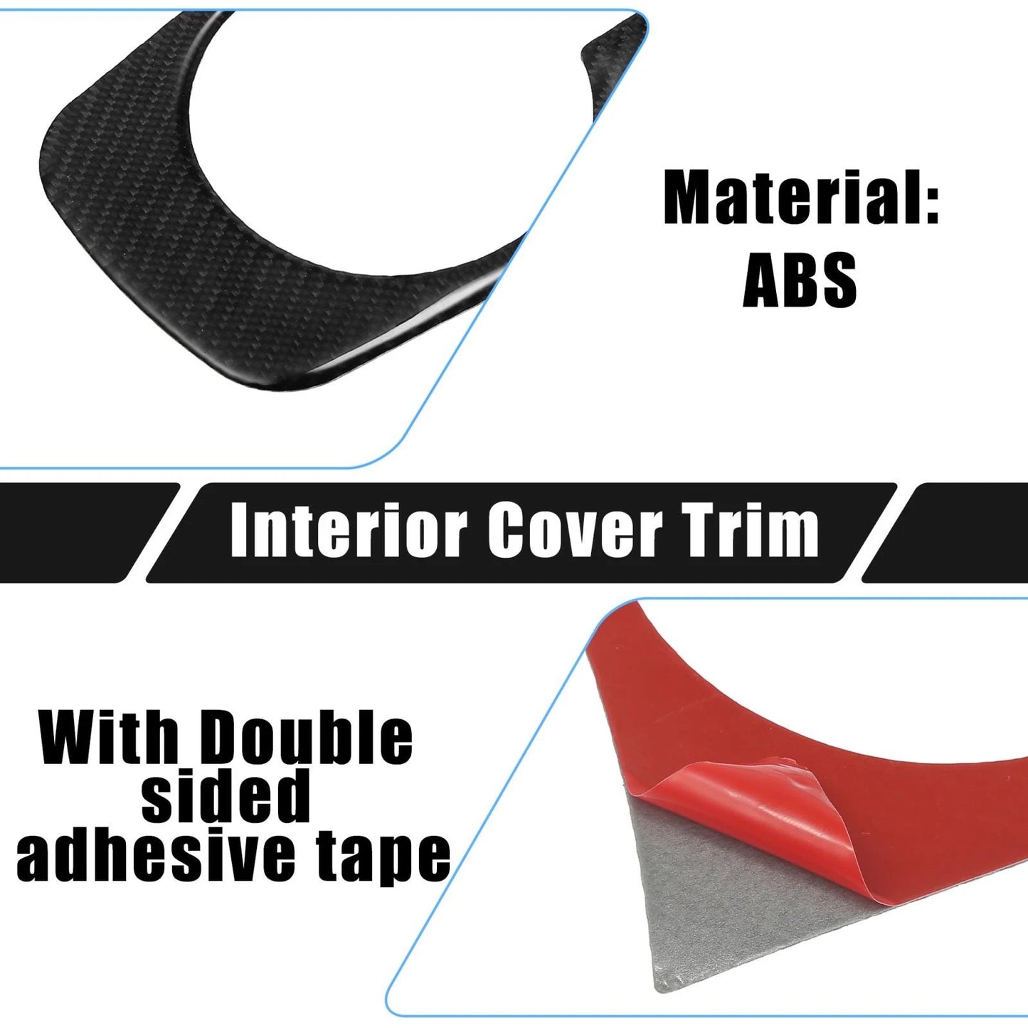 Cup Holder Frame Cover Sticker Trim for Chevrolet Camaro (2010-2015)