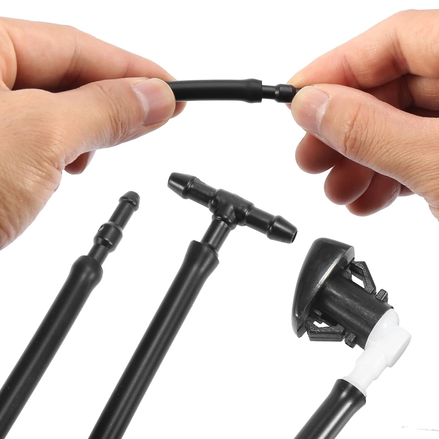 Front Windshield Washer Nozzles Kit for Dodge Durango (2011-2019)