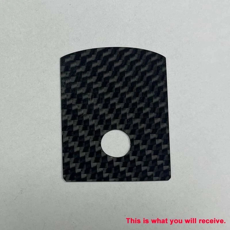 Carbon Fiber Electronic Parking Button Cover Trim for Maserati GranTurismo 08-17