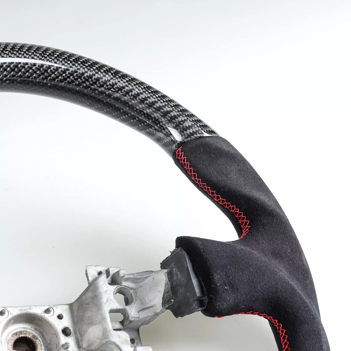 Carbon Fiber Suede Steering Wheel for Toyota 86, Subaru BRZ, Scion FRS (2012-2020)