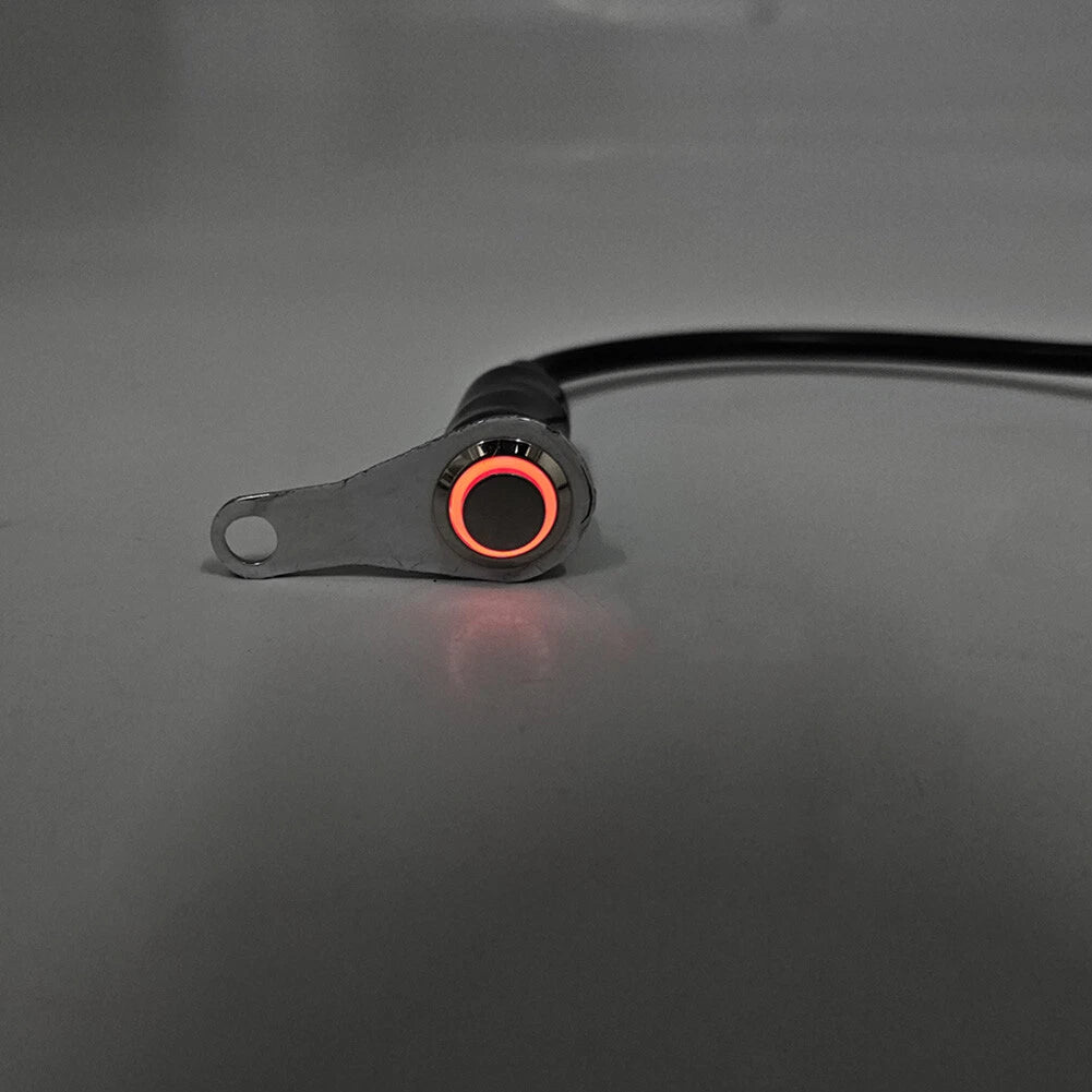 Red LED Motorcycle Switch ON/OFF Handlebar Push Button Fog Light for Motorcycles