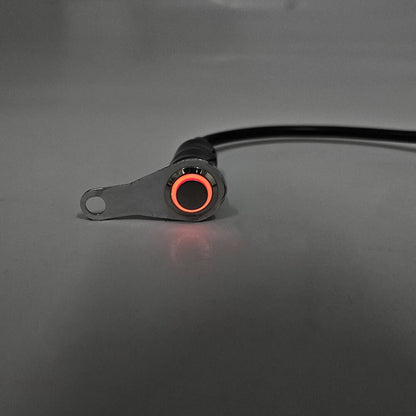 Red LED Motorcycle Switch ON/OFF Handlebar Push Button Fog Light for Motorcycles