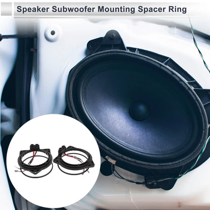 Speaker Spacer Ring Adaptor for BMW 3.5" Midrange Speakers - 2 x Set