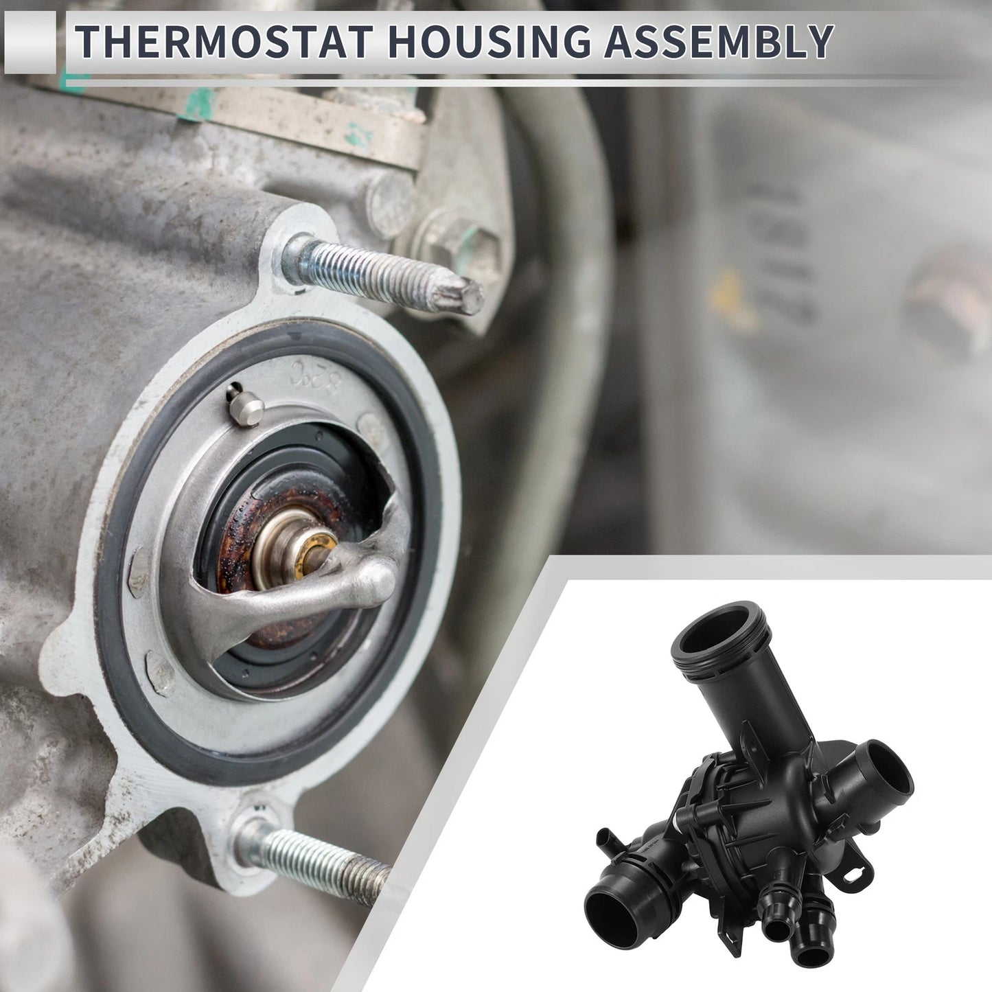 Engine Coolant Thermostat Housing for Land Rover Defender (1994-2016)