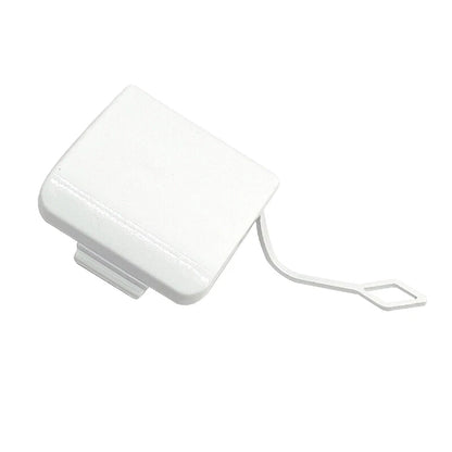 White Tow Hook Cover Cap for Mercedes-Benz C-Class W203 (2001-2007)