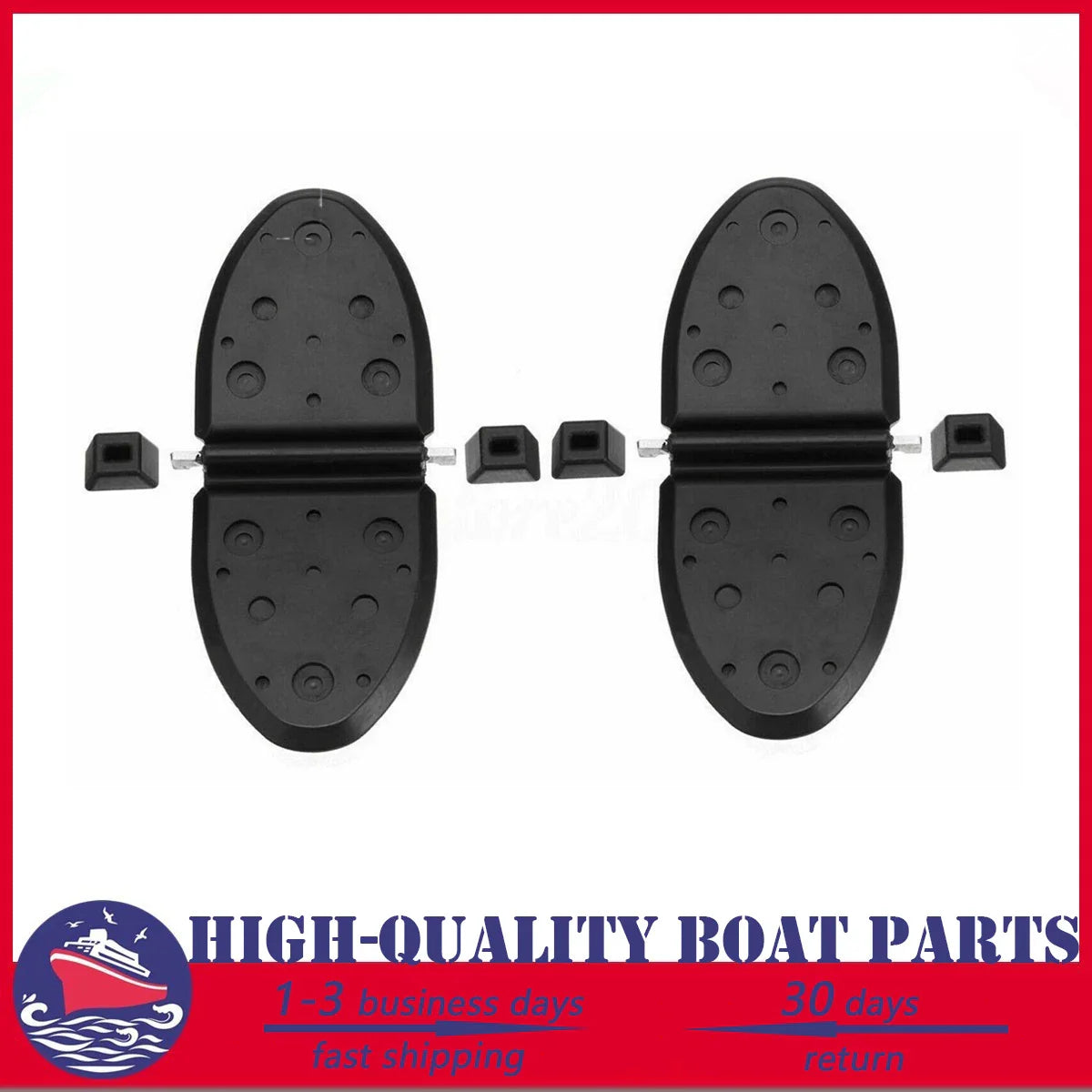 Pair of Exhaust Flapper Water Shutters for Mercruiser V6 V8 (1998-Up)