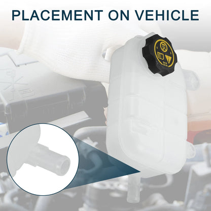 Coolant Expansion Overflow Tank with Cap for Buick Encore (2013–2020)