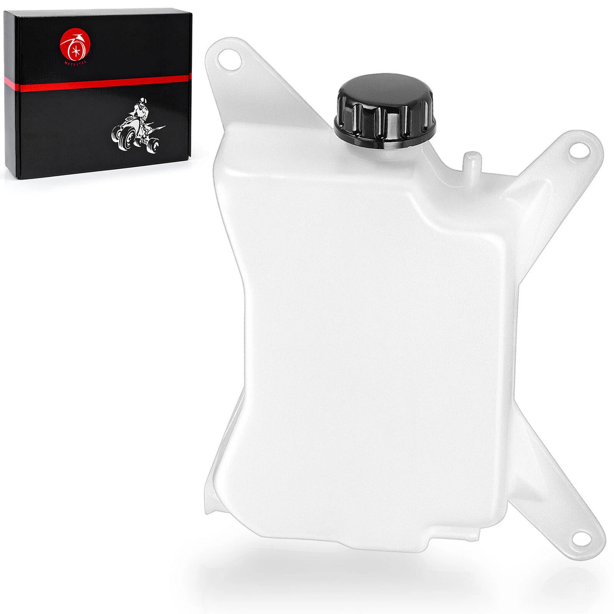 Radiator Reservoir & Cap Kit for Kawasaki KLR650 (1987–2010)