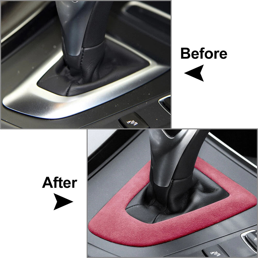 Pink Gear Shift Panel Frame Cover Trim for BMW 1 2 3 4 5 6 Series (2012-2020)